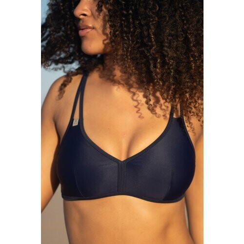 Inaska dames vegan Bikinitop Multiway Chill Donkerblauw Tweedehands