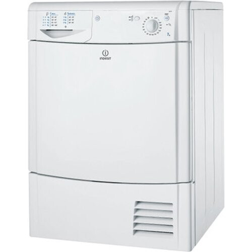 Indesit Idclg5bh (idc75) - Condensdroger - 7 Kg - Uitgestelde Start - 68 Db - Energieklasse B | Tweedehands (Refurbished) Tweedehands