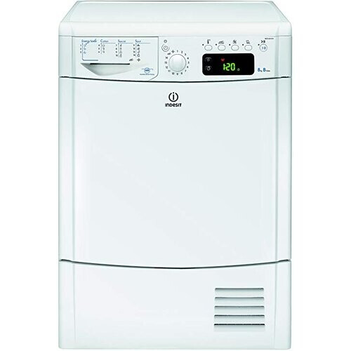 Indesit Idceg45bh - Condensdroger - 8 Kg - Uitgestelde Start - 68 Db - Energieklasse B | Tweedehands (Refurbished) Tweedehands
