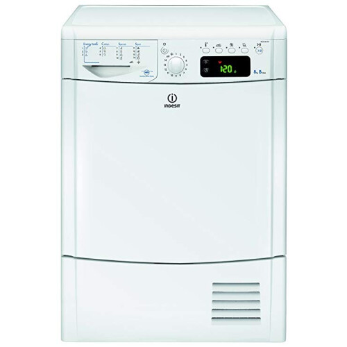 Indesit Idceg45bh - Condensdroger - 8 Kg - Uitgestelde Start - 68 Db - Energieklasse B | Tweedehands (Refurbished)