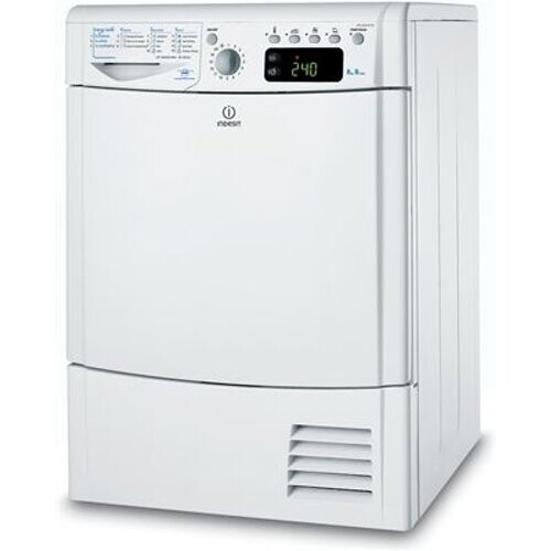 Indesit Idceg45xbh - Condensdroger - 8 Kg - 68 Db - Energieklasse B | Tweedehands (Refurbished) Tweedehands