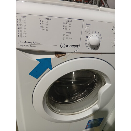 Indesit Iwc6165 - Wasmachine - 6 Kg - 1600 Tpm