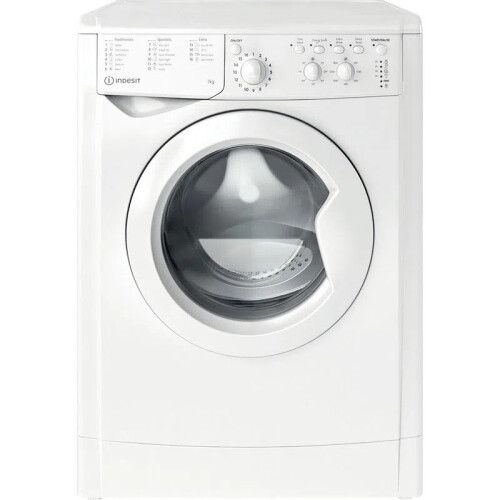 Indesit Iwc81283w - Wasmachine - 8 Kg - 1200 Tpm - Energieklasse D - Wit | Nieuw (outlet)