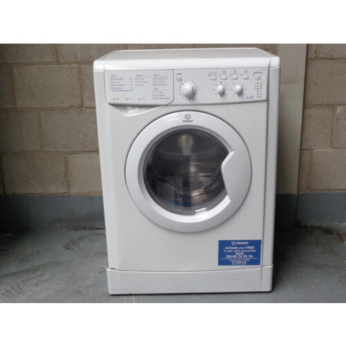 Indesit Iwdc6125 Was- Droogcombi 1400t 6kg - 5kg | Tweedehands (Refurbished)
