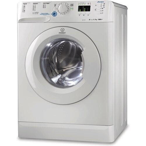 Indesit Xwa71483xw - Wasmachine - 7 Kg - 1400 Tpm - Koolborstelloos Tweedehands