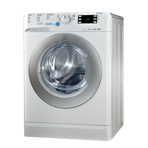 Indesit XWE 81683X WSSS EU - Wasmachine - 8kg laadvermogen - 1.600rpm centrifugeer toeren Tweedehands