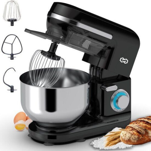 Infinity Goods Keukenmachine - Keukenmixer - 5L RVS Mengkom - Keukenrobot - Foodprocessor - Incl. Tweedehands