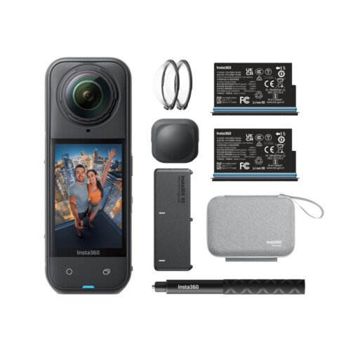 Insta360 Insta360 X5 Essentials Bundle Action cam Zwart