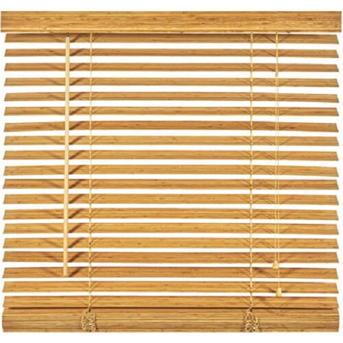 INT Venetian Blind Houten jaloezie Bamboo Natural 50mm 100x175cm