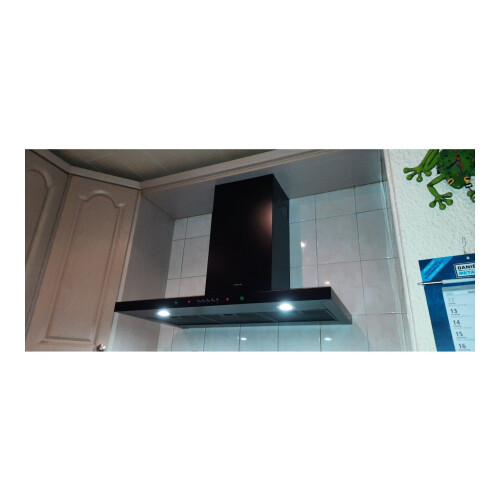 Inventum AKB9005ZWA - Wandschouw afzuigkap - 645 m³/u - Zwart