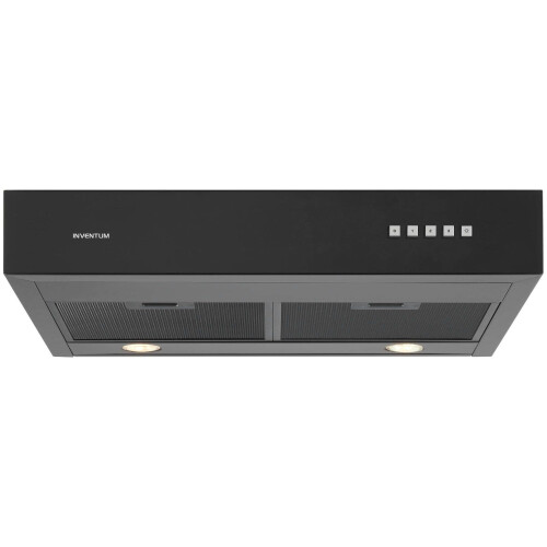 Inventum AKO6015ZWA - Onderbouw afzuigkap - 350 m³/u - Zwart