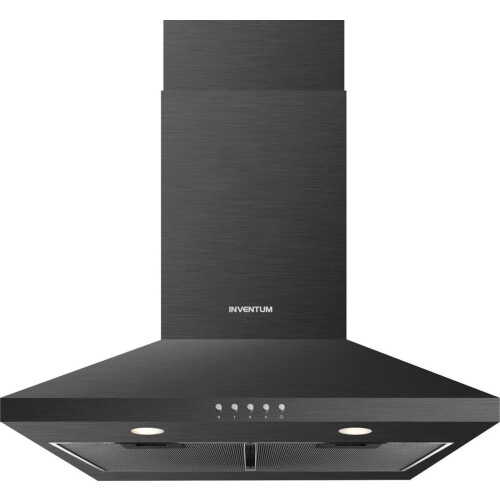 Inventum AKP6000ZWA - Wandschouw afzuigkap - 435 m3/h - 60 cm - Zwart
