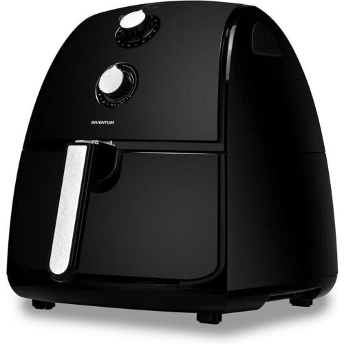 Inventum GF400HL - Airfryer - 4 liter - 80 tot 200°C - 1500 watt - Zwart/RVS Tweedehands