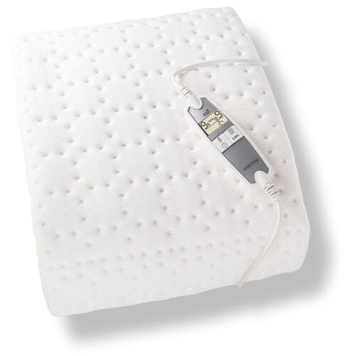 Inventum HL197V - Elektrische onderdeken - 9 warmtestanden - Fleece - Wit Tweedehands