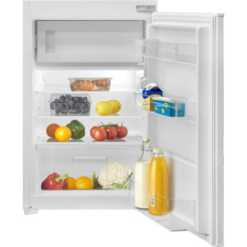 Inventum IKV0882S - Inbouw koelkast - 88 cm - 112 liter - Vriesvak - Superkoelen - Supervriezen - Wit Tweedehands