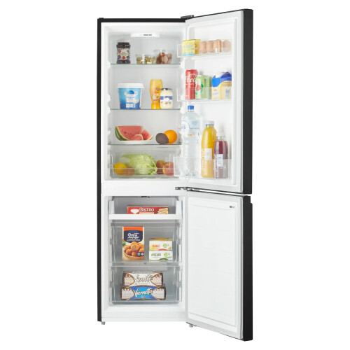 Inventum Kv1501b - Vrijstaande Koel-vriescombinatie - 150 Cm - No Frost - Zwart | Nieuw (outlet)