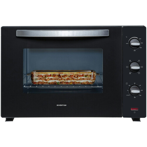 Inventum OV607B - Heteluchtoven - 60 liter - Zwart Tweedehands