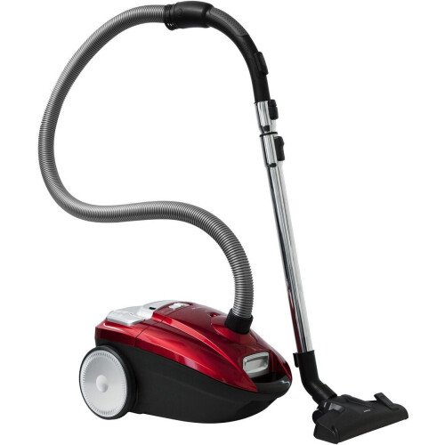 Inventum ST306RZA - Stofzuiger met zak - HEPA 13 - 3 liter - Snoerlengte 7 meter - Rood Tweedehands