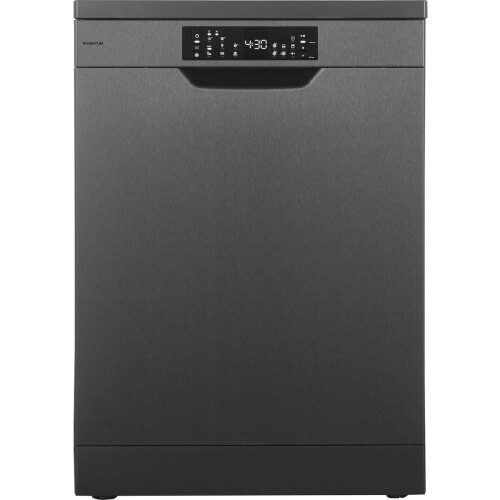 Inventum VVW6040AB - Vaatwasser - 15 couverts - 8 programma's - Besteklade - Zwart RVS Tweedehands