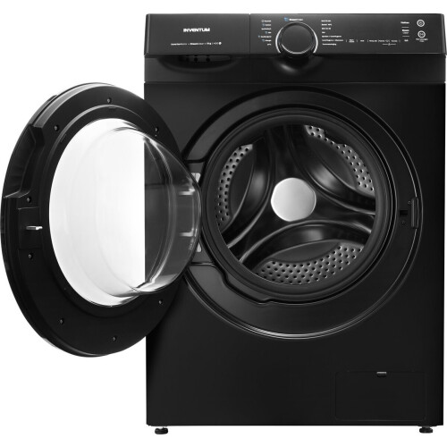 Inventum Vwm9010b - Wasmachine - 9 Kg - 1400 Tpm - Stoomfunctie - Energieklasse A - Zwart | Nieuw (outlet)