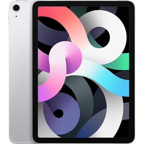 iPad Air (2020) 4e generatie 256 Go - WiFi + 4G - Zilver Tweedehands