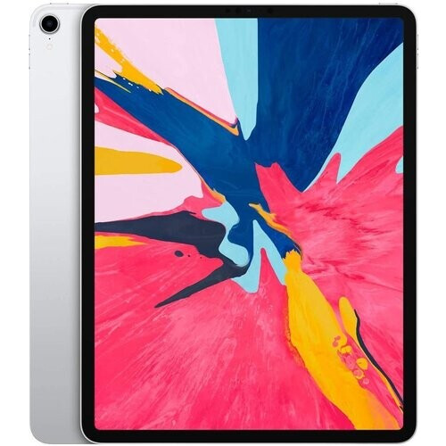 Refurbished iPad Pro 12.9 (2018) 3e generatie 256 Go - WiFi + 4G - Zilver Tweedehands
