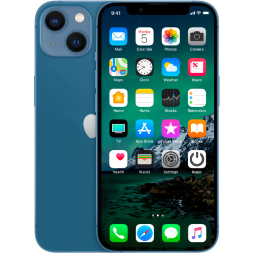 Refurbished iPhone 13 128 GB Blauw Zichtbaar gebruikt Tweedehands
