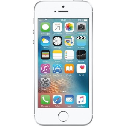 Refurbished iPhone SE 16GB - Zilver - Simlockvrij Tweedehands