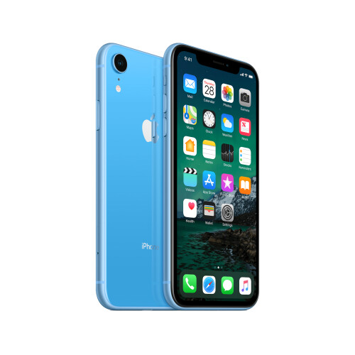 Refurbished iPhone XR 128 GB Blauw Licht gebruikt Tweedehands