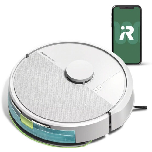 iRobot Roomba 105 Combo - Robotstofzuiger - 7000Pa zuigkracht - Nat/droog
