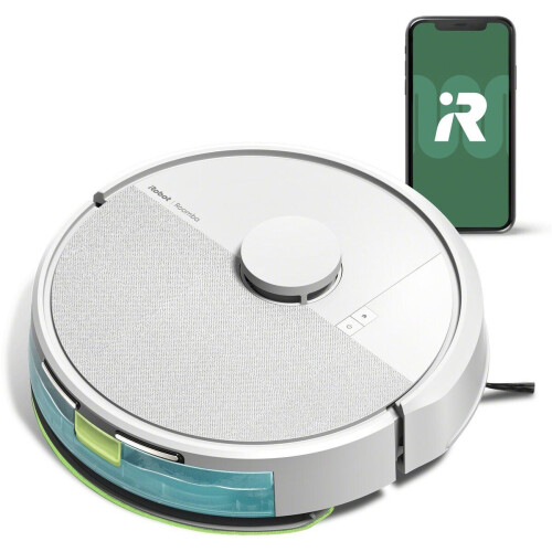 iRobot Roomba 105 Combo - Robotstofzuiger - 7000Pa zuigkracht - Nat/Droog Tweedehands