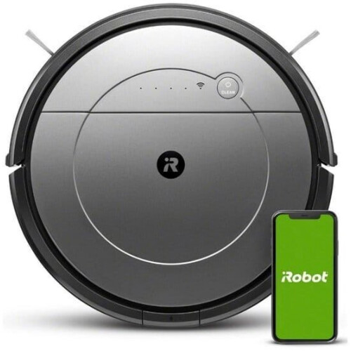 iRobot® Roomba® Combo 1138 - Robotstofzuiger - Dweilfunctie en hoge zuigkracht