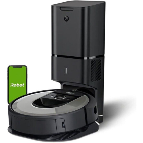 iRobot Roomba i7+ - Aangesloten robotstofzuiger - Lithium-iOn accu - Clean Base zelfledigend - 2 combiborstels Tweedehands