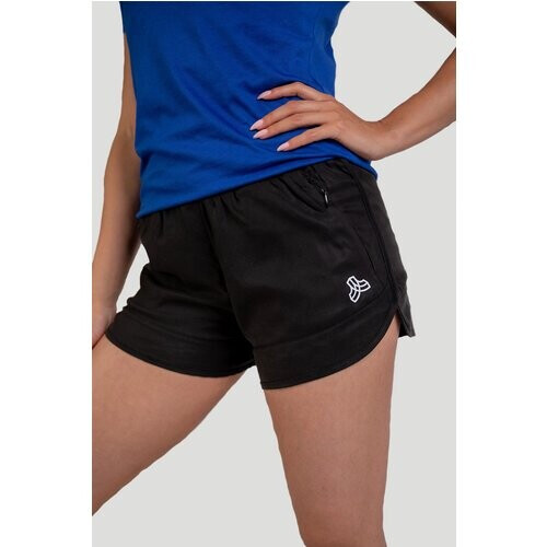 Iron Roots dames vegan Sport Shorts Zwart Tweedehands