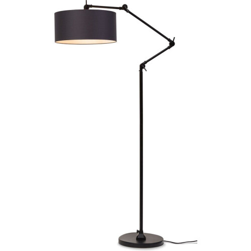 it's about RoMi Vloerlamp Amsterdam - Staande lamp - Industrieel design - Zwart
