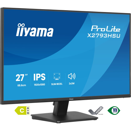 iyama ProLite X2793HSU-B1 - 27 inch - Full HD - IPS - USB-Hub (2x) Tweedehands