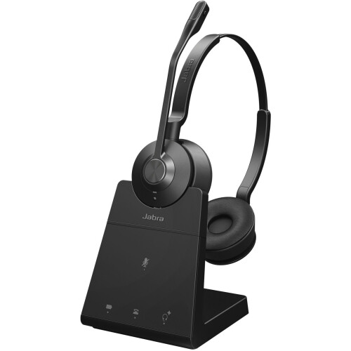 Jabra Engage 45 SE - Draadloze headset - Tot 150 m bereik - Zwart