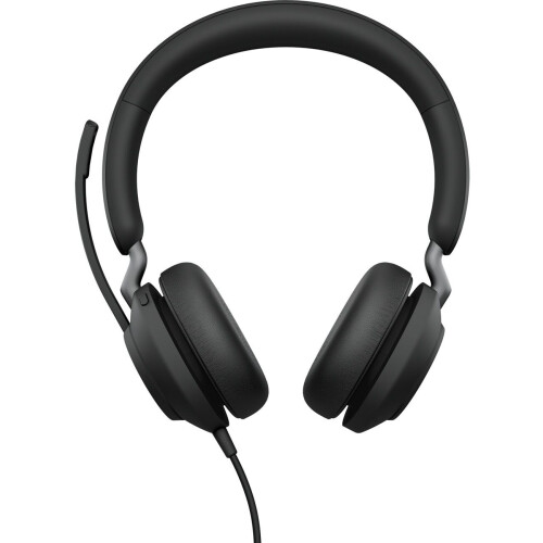 Jabra Evolve2 40 - On-Ear Koptelefoon - Microfoon - Zwart Tweedehands