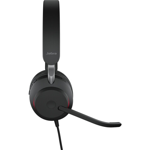 Jabra Evolve2 40 SE - On-Ear Koptelefoon - USB-A - Passief Noise-Cancelling - Zwart