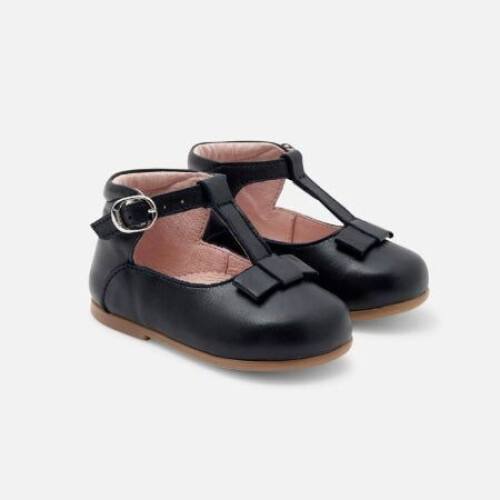 Jacadi Saloméschoenen - Eerste stapjes - Glanzend leer - Marineblauw - Maat 19 Tweedehands