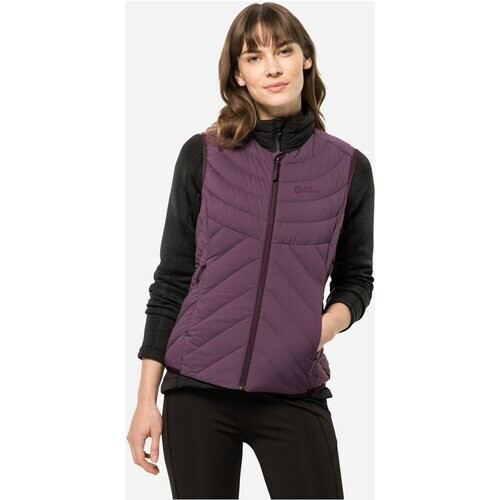 Jack Wolfskin Athletic Dons Dames Vest Pruimpaars Tweedehands