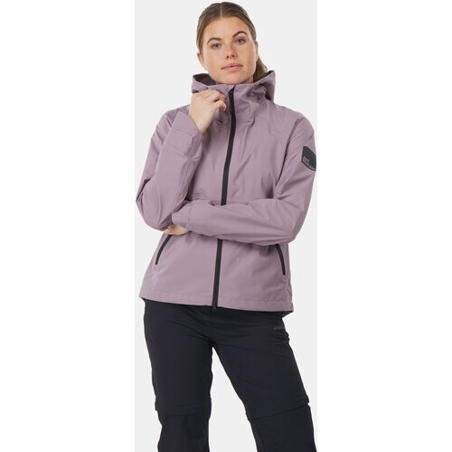 Jack Wolfskin Bike Commute Mono Hardshell Fietsjas Dames Lila Tweedehands