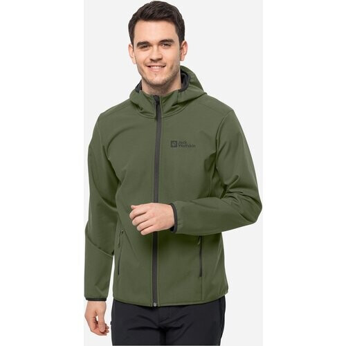 Jack Wolfskin Bornberg Hoody M Donkergroen