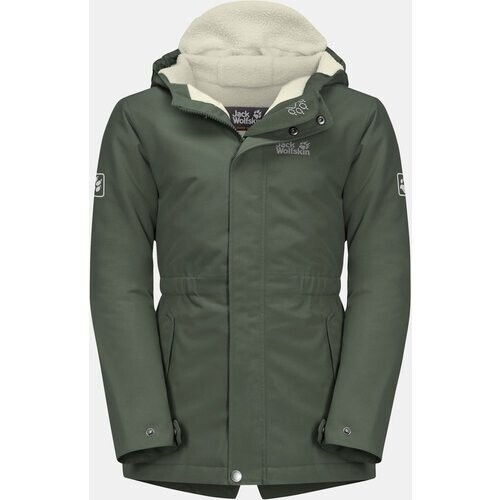 Jack Wolfskin Cosy Bear Jacket G Jas Donkergroen Tweedehands