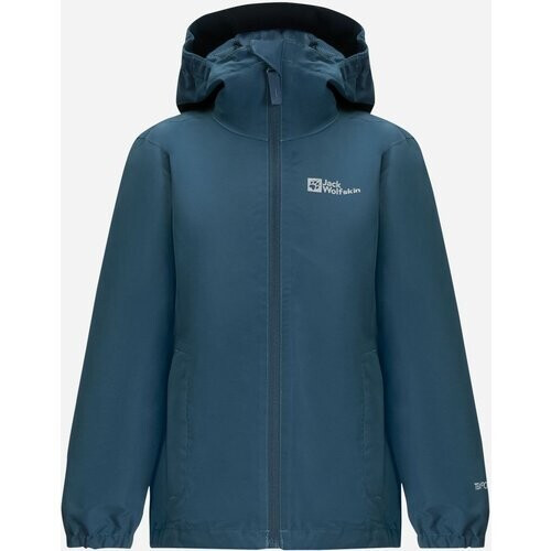 Jack Wolfskin Flaze Regenjas Kids Marineblauw Tweedehands