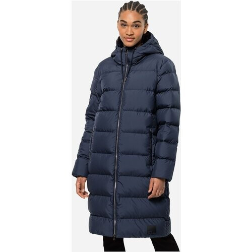 Jack Wolfskin Frozen Palace Donsjas Dames Donkerblauw Tweedehands