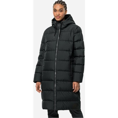 Jack Wolfskin Frozen Palace Donsjas Dames Zwart Tweedehands