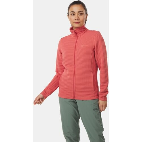 Jack Wolfskin Modesto Fleecevest Dames Middenroze Tweedehands