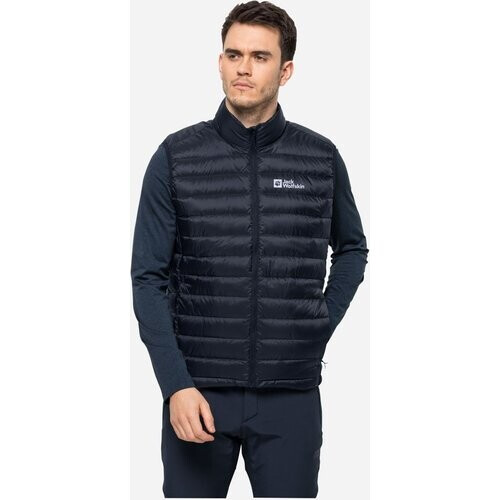 Jack Wolfskin Pack & Go Down Vest M Donkerblauw Tweedehands