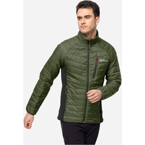 Jack Wolfskin Routeburn Pro Ins Jkt M Donkergroen Tweedehands